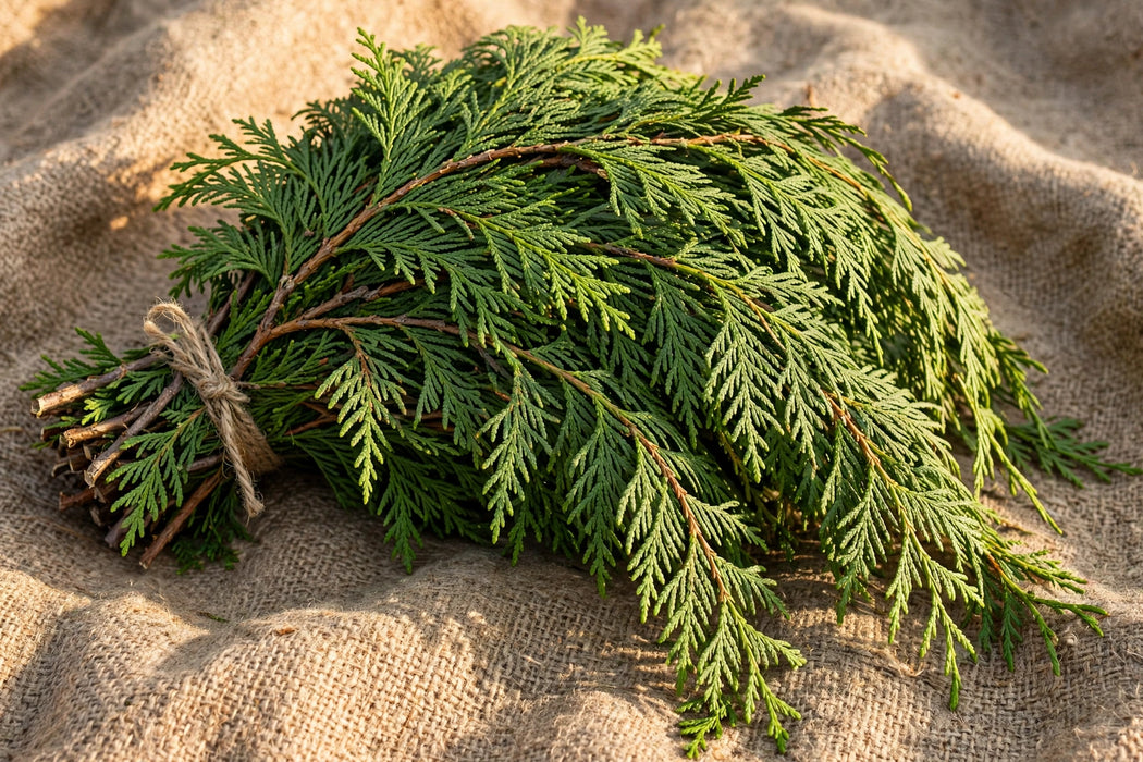 Next Day Delivery - WESTERN RED CEDAR BOUGHS - Green - 25 lb
