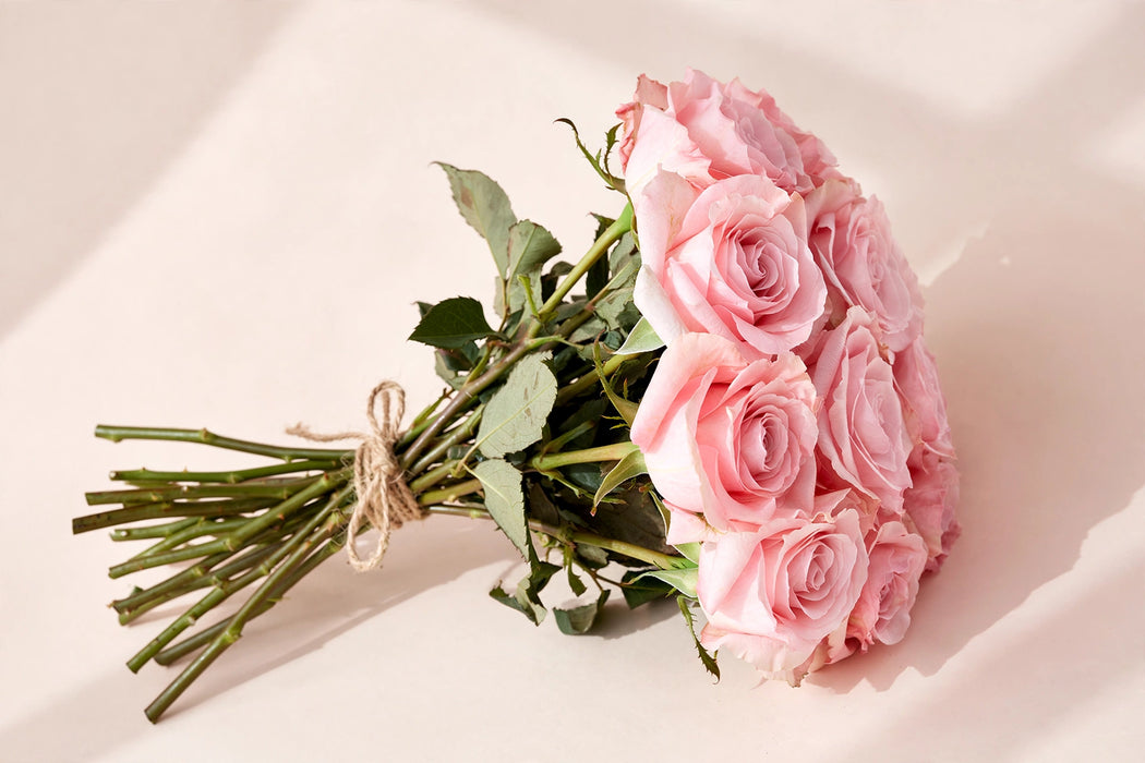 Next Day Delivery - ROSE BE SWEET 50cm 6cm 25st - Light Pink - 100 Stems [LIMITED]