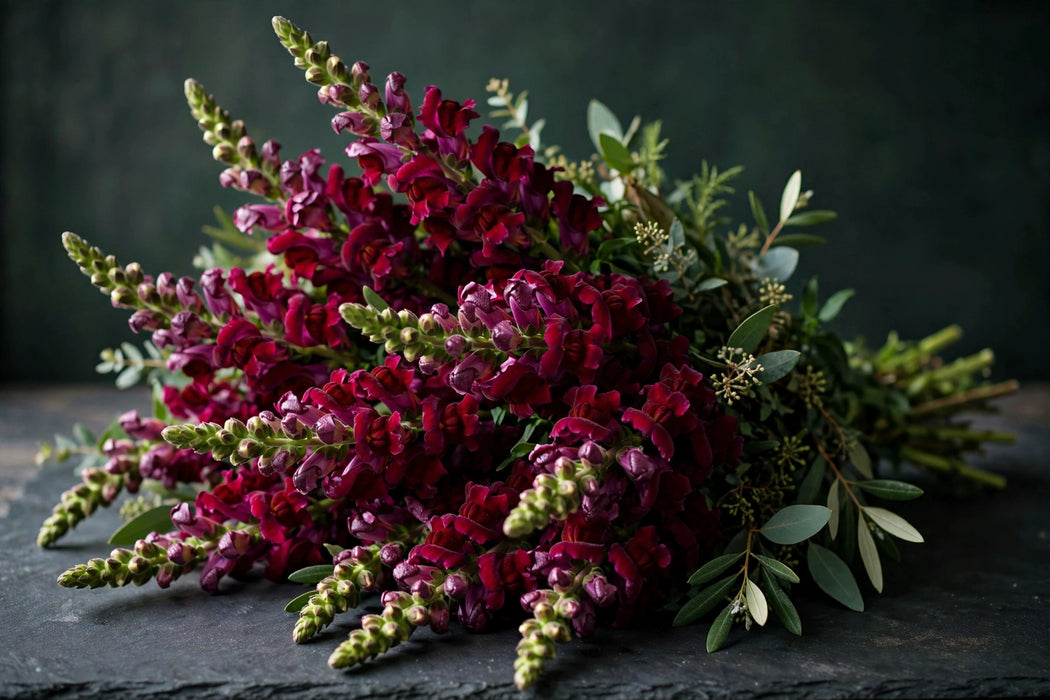 Next Day Delivery - Snapdragon Burgundy 90CM 14BU/BX
