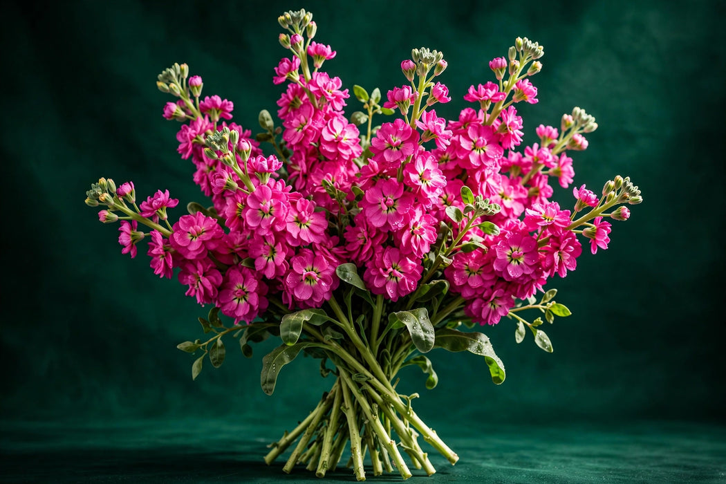 Next Day Delivery - STOCK HOT PINK 70cm 10st - Hot Pink - 80 Stems [LIMITED]