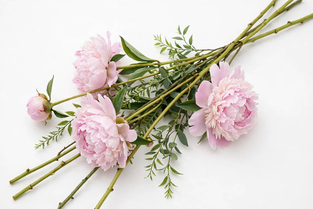 Next Day Delivery - Peonies - AAA Pillow Talk Pink 50-60cm - 30 Stems