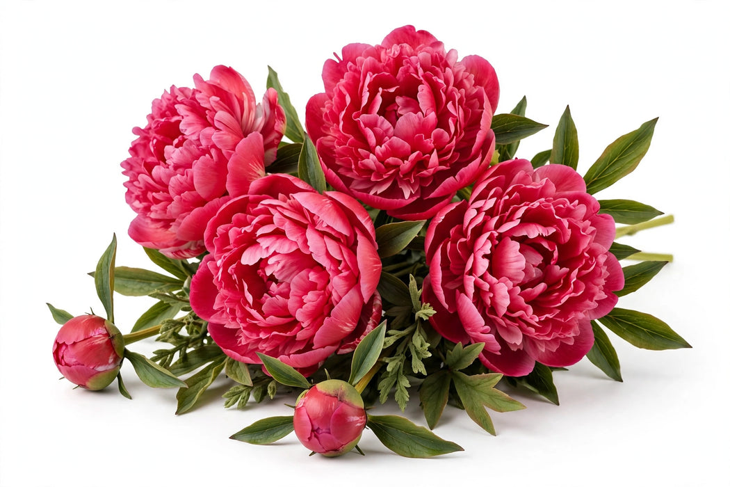 Next Day Delivery - Red Sarah Cerise 50-60cm - 80 Stems