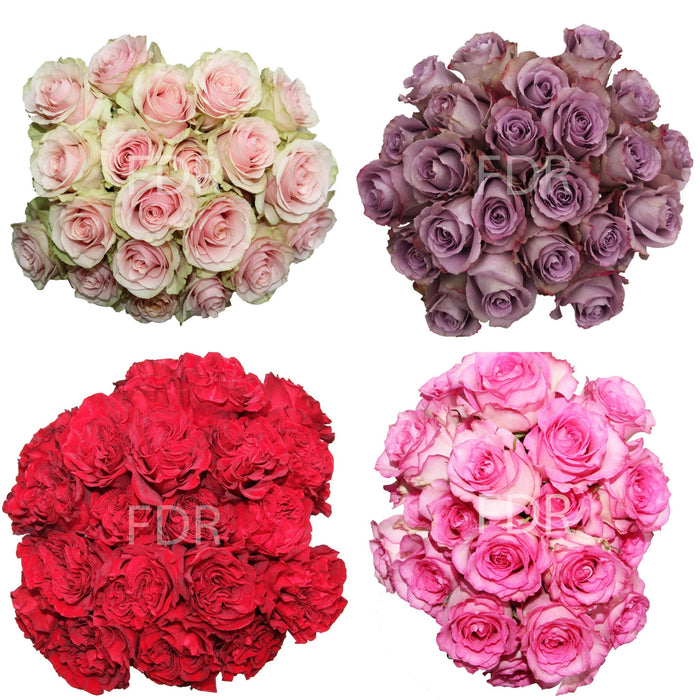MIX&MATCH - Frutteto | Grey Knights | Hearts | Sweet Unique (100 STEMS TOTAL)